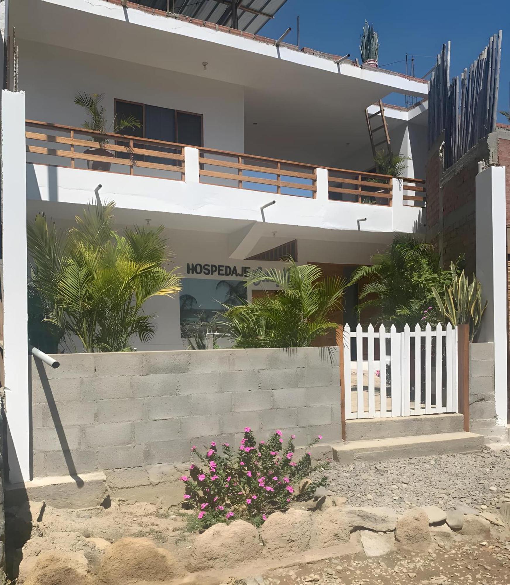 Hospedaje Costa Norte Máncora Kültér fotó